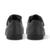 Tovni Trip de cuero para jóvenes unisex, color negro