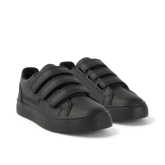 Tovni Trip Junior Unisex de imitación de piel, negro