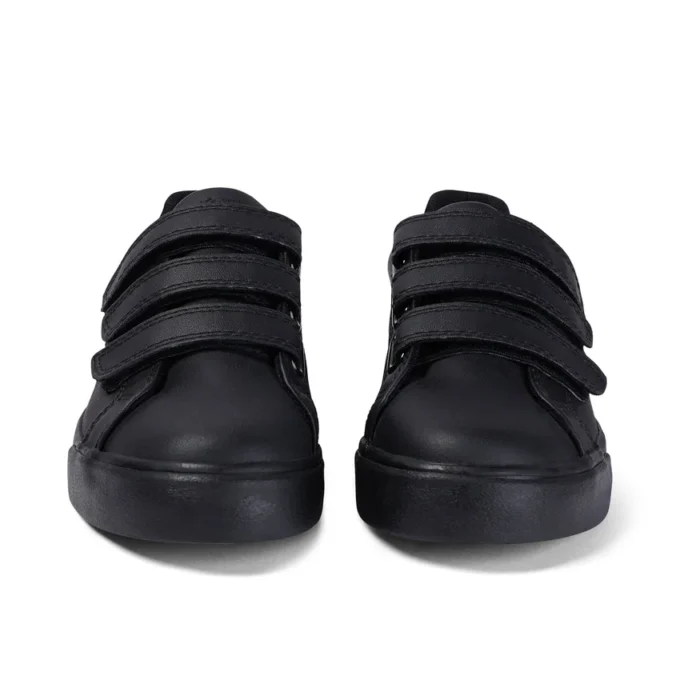Tovni Trip unisex para niños, piel, negro