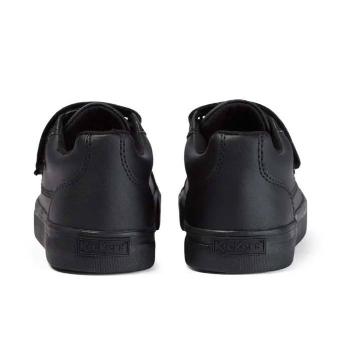 Tovni Trip unisex para niños, piel, negro