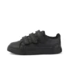 Tovni Trip unisex para niños, piel sintética, negro