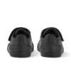 Tovni Trip unisex para niños, piel sintética, negro