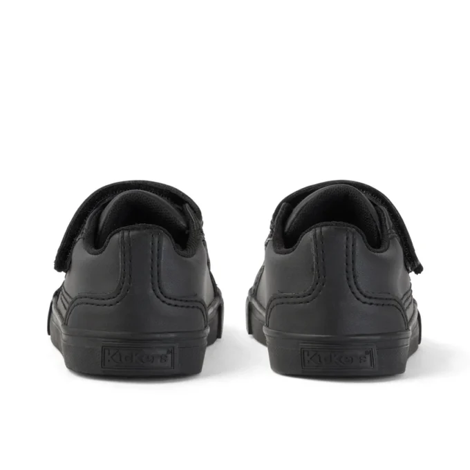 Tovni Trip unisex para niños, piel sintética, negro