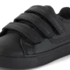 Tovni Trip unisex para niños, piel sintética, negro