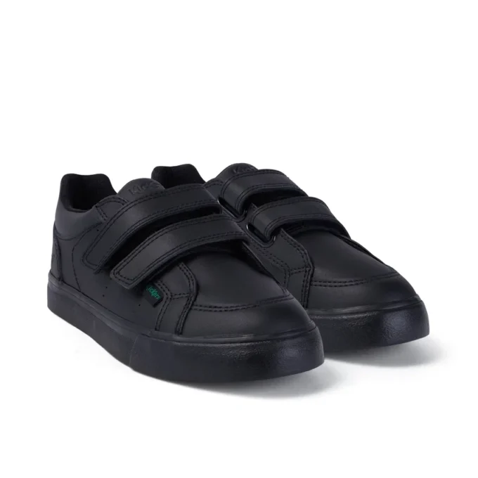 Tovni Twin Junior Unisex de imitación de piel, negro