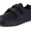 Tovni Twin Junior Unisex de imitación de piel, negro