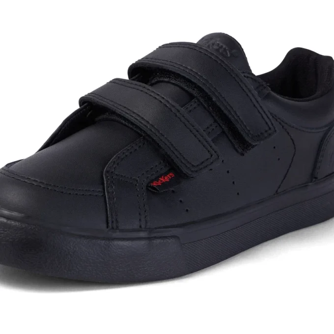 Tovni Twin Junior Unisex de imitación de piel, negro