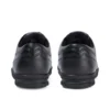 Troiko Lace de piel negra para hombre joven