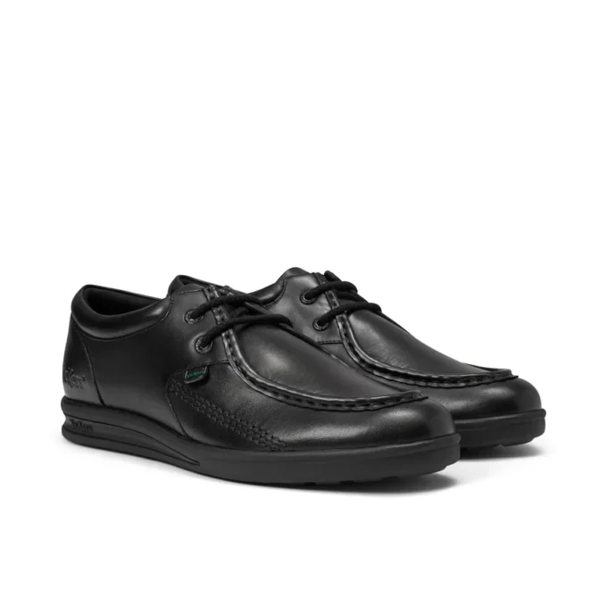 Troiko Wall de cuero negro para hombre