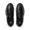 Troiko Wall de cuero negro para hombre