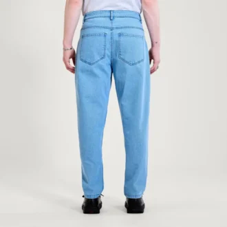 Vaqueros clásicos de pierna recta Kickers para hombre, color azul