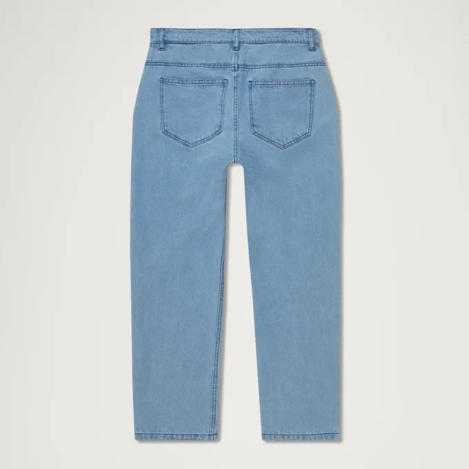 Vaqueros clásicos de pierna recta Kickers para hombre, color azul