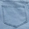 Vaqueros clásicos de pierna recta Kickers para hombre, color azul