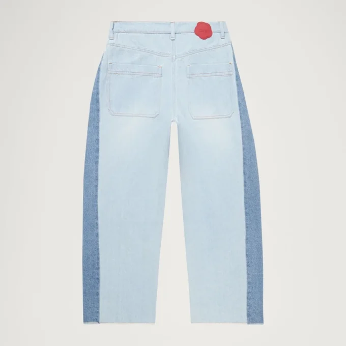 Vaqueros Kickers Classic de pierna ancha para mujer, azul