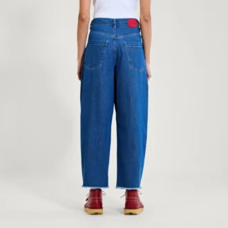 Vaqueros Kickers Classic de pierna ancha para mujer, azul