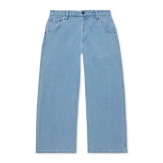 Vaqueros Kickers Classic de pierna ancha para mujer, color azul