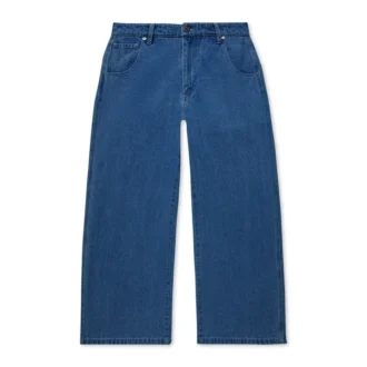 Vaqueros Kickers Classic de pierna ancha para mujer, color azul