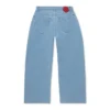 Vaqueros Kickers Classic de pierna ancha para mujer, color azul