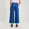Vaqueros Kickers Classic de pierna ancha para mujer, color azul