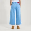 Vaqueros Kickers Classic de pierna ancha para mujer, color azul
