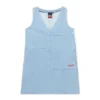 Vestido mini clásico de denim Kickers para mujer, azul
