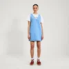 Vestido mini clásico de denim Kickers para mujer, azul