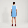Vestido mini clásico de denim Kickers para mujer, azul