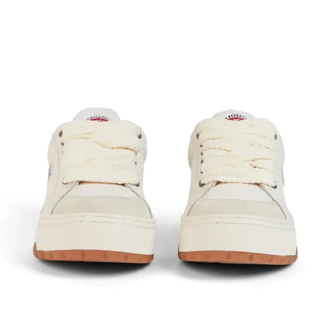 Zapatillas 70 Lo para adultos unisex, de cuero blanco
