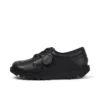 Zapatillas de cuero Kick Lo Tab para hombre, negras