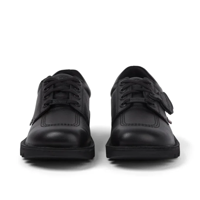 Zapatillas de cuero Kick Lo Tab para hombre, negras