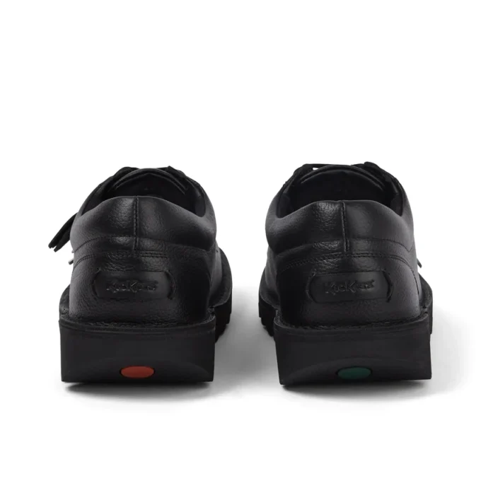 Zapatillas de cuero Kick Lo Tab para hombre, negras