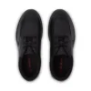 Zapatillas de piel Troiko Lo para hombre joven, negras