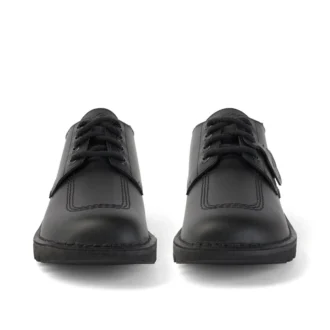 Zapatillas Kick Lo de cuero acolchado para hombre, color negro