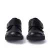 Zapatillas Kick Lo Scuff de piel para niño, color negro