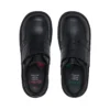 Zapatillas Kick Lo Scuff de piel para niño, color negro