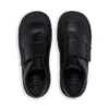 Zapatillas Kick Mid Scuff de piel para niño, en negro