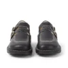 Zapatillas Kick T-Bar Goldie unisex para adultos, negras