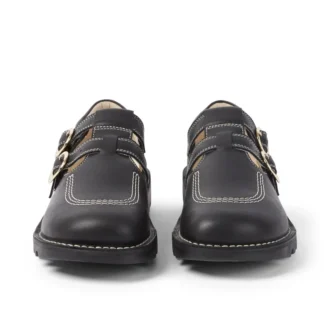Zapatillas Kick T-Bar Goldie unisex para adultos, negras
