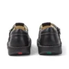 Zapatillas Kick T-Bar Goldie unisex para adultos, negras