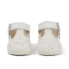 Zapatillas Kick T Glitter unisex para bebé, blancas