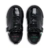 Zapatillas Tovni Brogue para niñas pequeñas, charol negro