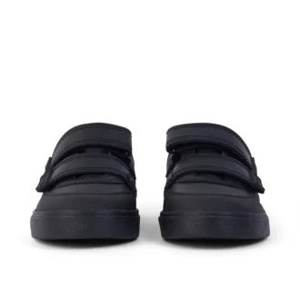 Zapatillas Tovni Scuff Lo de piel para niño, color negro