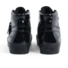Zapatillas Tovni Stack Hi Flower de charol negro para mujer joven