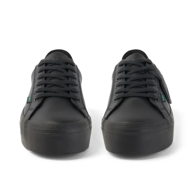 Tovni Stack para mujer, alternativa al cuero, negro