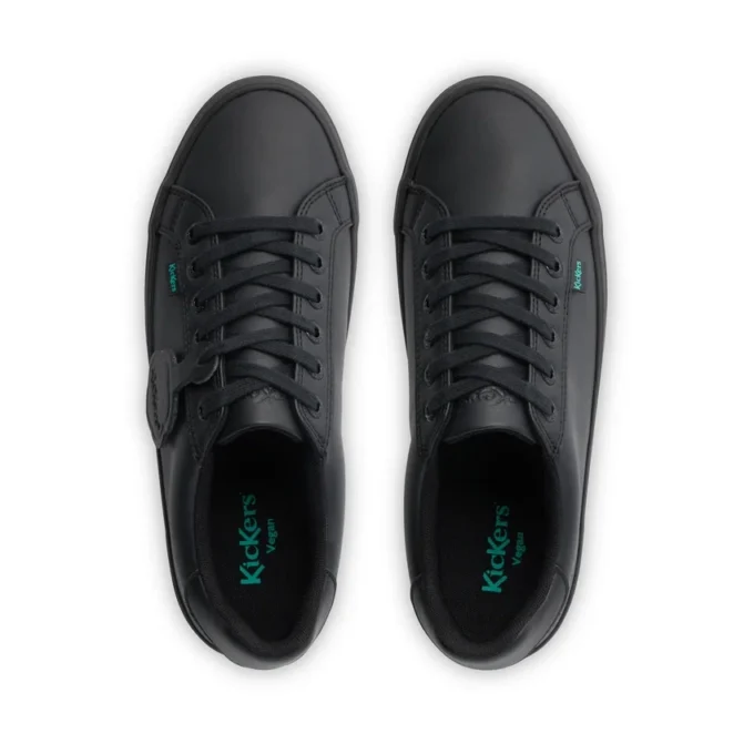 Tovni Stack para mujer, alternativa al cuero, negro