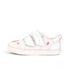 Zapatillas Tovni Twin Happy para niñas, de piel blanca