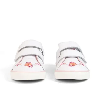 Zapatillas Tovni Twin Happy para niñas, de piel blanca