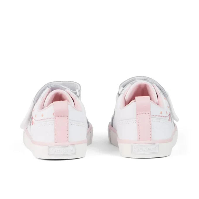 Zapatillas Tovni Twin Happy para niñas, de piel blanca