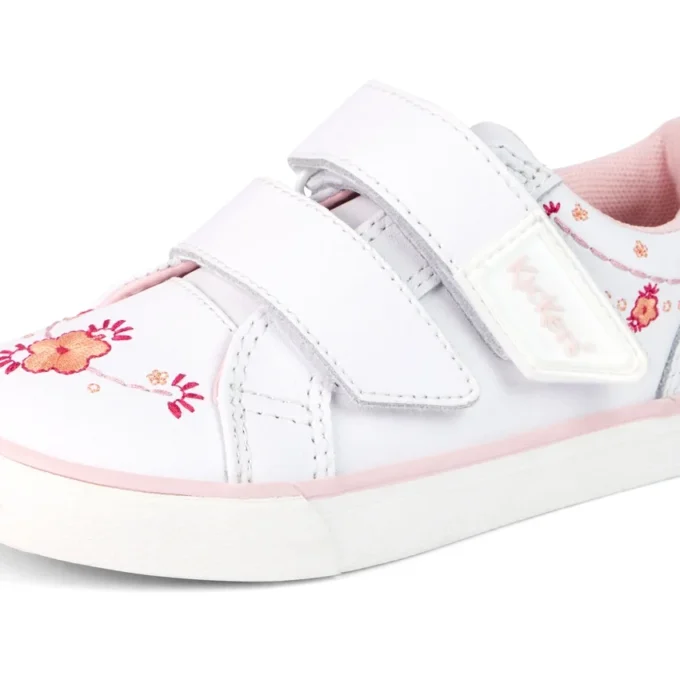 Zapatillas Tovni Twin Happy para niñas, de piel blanca