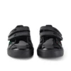 Zapatillas Tovni Twin Vel de charol para niña, color negro
